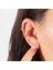 14 Ayar Altın Tektaş Minimal Tragus Piercing 4