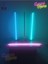 Napnite LED Lambader Dekoratif Rgb Aydınlatma Uzaktan Kumandalı Ambiyans Parti Işığı Stick Full Ren 4