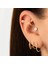 14 Ayar Altın Tektaş Minimal Tragus Piercing 2
