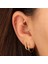 14 Ayar Altın Sonsuzluk Minimal Tragus Piercing 2