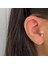 14 Ayar Altın Taşlı Sallantılı Göz Motifli Minimal Tragus Piercing 2