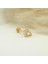 14 Ayar Altın Taşlı Minimal Tragus Piercing 3