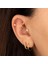 14 Ayar Altın Incili Minimal Tragus Piercing 2