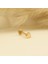 14 Ayar Altın Kalp Minimal Tragus Piercing 3