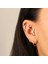 14 Ayar Altın 5 Taşlı Tragus Piercing 2