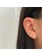 14 Ayar Altın Taşlı Yaprak Motifli Minimal Tragus Piercing 2