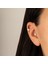 14 Ayar Altın Taşlı Minimal Tragus Piercing 2
