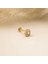 14 Ayar Altın Taşlı Minimal Tragus Piercing 3