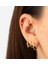 14 Ayar Altın Taşlı Yıldız Minimal Tragus Piercing 2