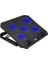 Ventus 5 Fanlı LED Aydınlatmalı Notebook Soğutucu Siyah 2