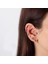 14 Ayar Altın Tektaş Minimal Tragus Piercing 3
