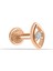 14 Ayar Altın Taşlı Göz Minimal Tragus Piercing 1