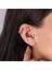 14 Ayar Altın Incili Çiçek Minimal Tragus Piercing 2