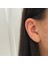 14 Ayar Altın Taşlı Çarpı Motifli Minimal Tragus Piercing 2