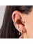 14 Ayar Altın Baget Taşlı Minimal Tragus Piercing 3