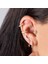 14 Ayar Altın 6 Markiz Taşlı Minimal Tragus Piercing 3