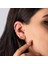14 Ayar Altın Baget Taşlı Minimal Tragus Piercing 3