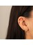 14 Ayar Altın Baget Taşlı Motifli Minimal Tragus Piercing 2