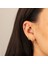 14 Ayar Altın Taşlı Çiçek Tragus Piercing 2