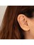 14 Ayar Altın Taşlı Yıldız Sallantılı Minimal Tragus Piercing 2