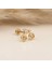 14 Ayar Altın Bisiklet Motifli Minimal Tragus Piercing 3