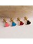 14 Ayar Altın Siyah Mineli Kalp Tragus Piercing 3