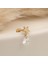 14 Ayar Altın Damla Taş Sallantılı Minimal Tragus Piercing 5