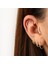 14 Ayar Altın 4 Baget Taşlı Minimal Tragus Piercing 3