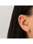 14 Ayar Altın Incili Yarım Çiçek Minimal Tragus Piercing 2