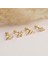 14 Ayar Altın Kalp Tragus Piercing 4