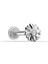 14 Ayar Altın Çiçek Tragus Piercing 1