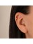 14 Ayar Altın Taşlı Göz Motifli Minimal Tragus Piercing 2