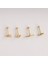 14 Ayar Altın Işıl Yonca Tragus Piercing 5