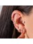 14 Ayar Altın Baget Taşlı Minimal Tragus Piercing 2