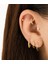 14 Ayar Altın Tektaş Motifli Minimal Tragus Piercing 2