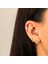 14 Ayar Altın Taşlı Çiçek Minimal Tragus Piercing 2