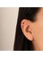 14 Ayar Altın Pembe Mineli Kalp Tragus Piercing 2