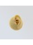 14 Ayar Altın Taşlı Kelebek Motifli Minimal Tragus Piercing 2