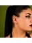 14 Ayar Altın Zikzak Tragus Piercing 3