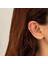 14 Ayar Altın Taşlı Minimal Minimal Tragus Piercing 2