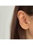 14 Ayar Altın Tabanca Motifli Minimal Tragus Piercing 2
