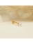 14 Ayar Altın Incili Tragus Piercing 3