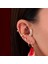 14 Ayar Altın 6 Baget Taşlı Tragus Piercing 2