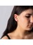 14 Ayar Altın Taşlı Oval Minimal Tragus Piercing 3