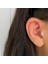 14 Ayar Altın Taşlı Ayıcık Motifli Minimal Tragus Piercing 2