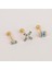 14 Ayar Altın Aqua Taşlı Minimal Tragus Piercing 4