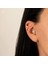 14 Ayar Altın Markis Taşlı Lotus Minimal Tragus Piercing 2
