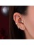 14 Ayar Altın Baget Taşlı Minimal Tragus Piercing 2
