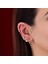 14 Ayar Altın Taşlı Yıldız Motifli Tragus Piercing 2