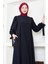 Kadın Moda Giyim Tesettür Elbise Ferace 2696 4